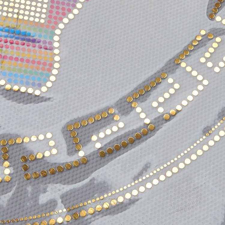 Thermal Press Motif Bling Spangles Factory Custom Logo Hotfix Glitter Heat Transfers Appliques Sequins Patches for Clothing