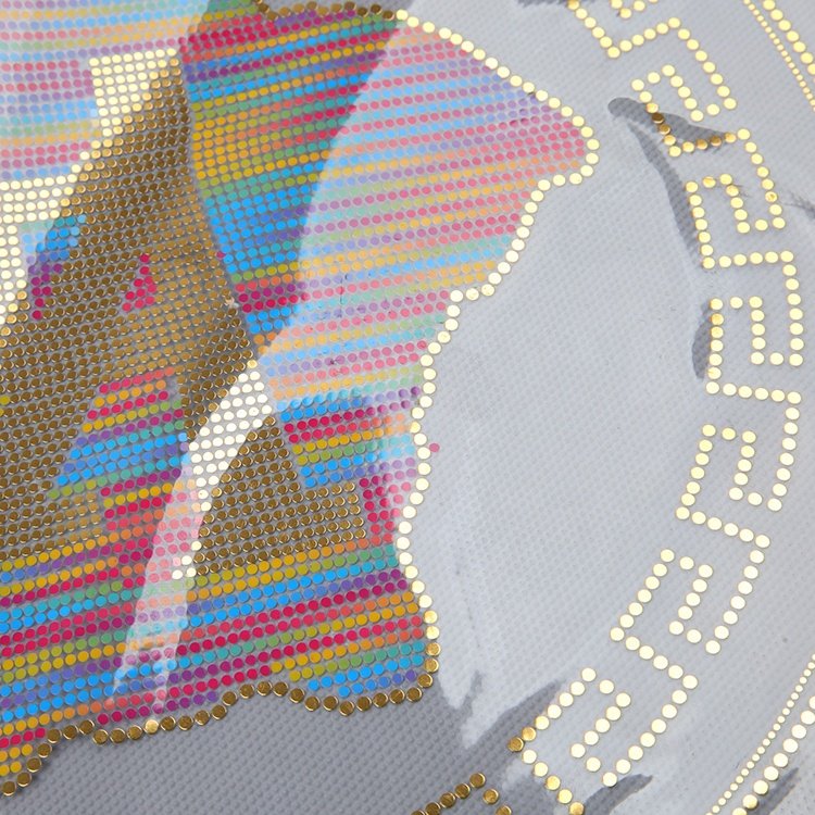 Thermal Press Motif Bling Spangles Factory Custom Logo Hotfix Glitter Heat Transfers Appliques Sequins Patches for Clothing