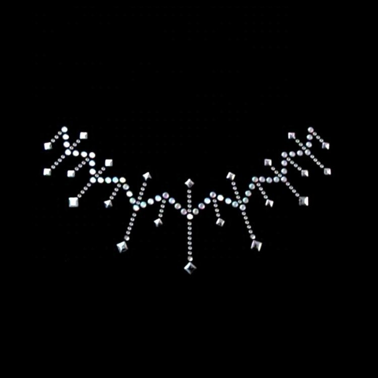 Custom Different Color Rhinestone Transfer Stone Templates Hot Fix Motif Appliques Shoes Rhinestone Heat Transfer Designs