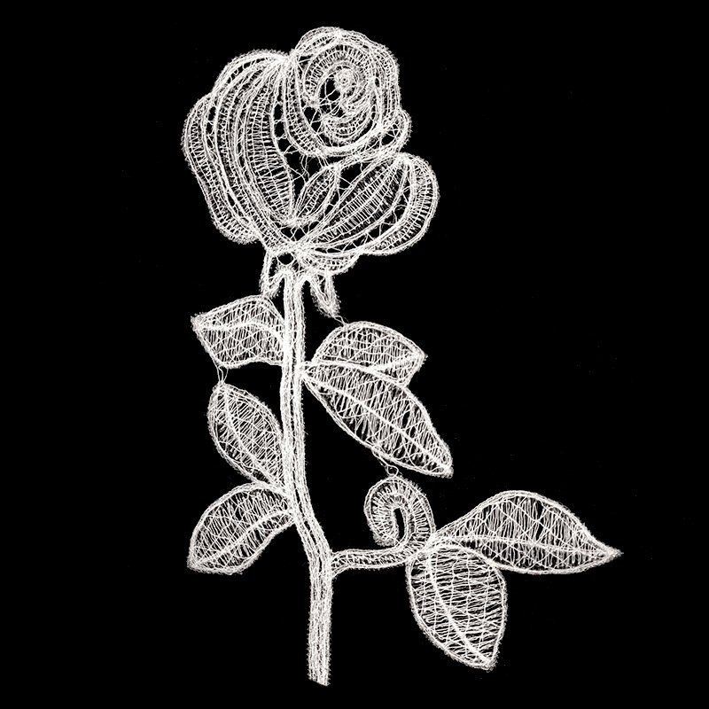 AFFNINTY novel design rhinestones floral sequin gold roes embroidery lace abaya trim applique beaded patch for hijab clothing