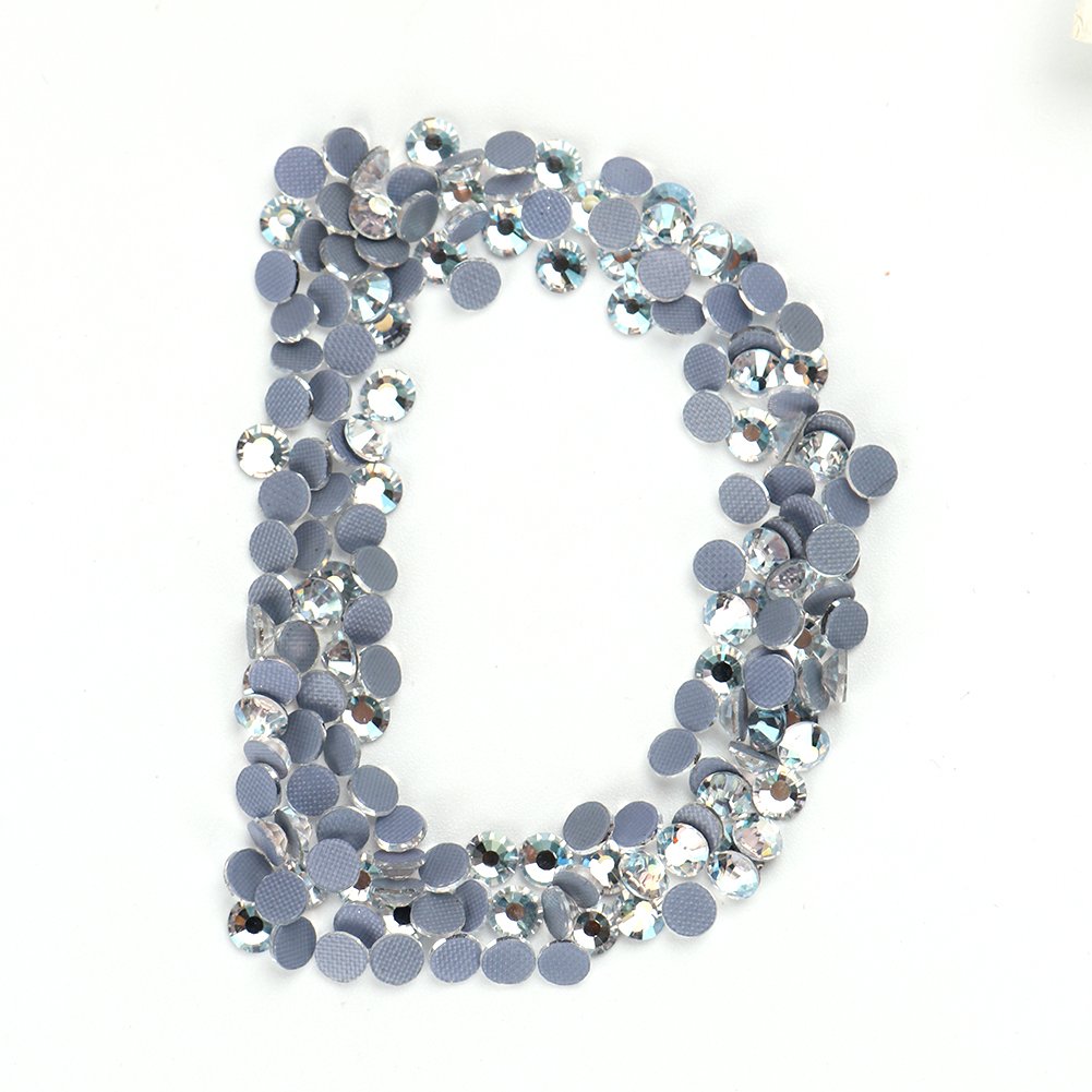 Best New Products Of 2023 Yhb Brand Glass Rhinestones Hot Fix Flat Back For Garment Decoration