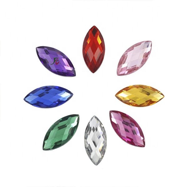 tear drop shape glass beads