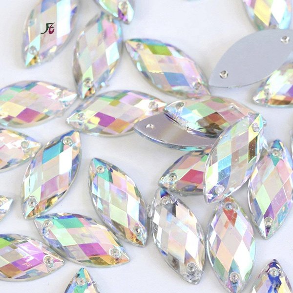 tear drop shape glass beads