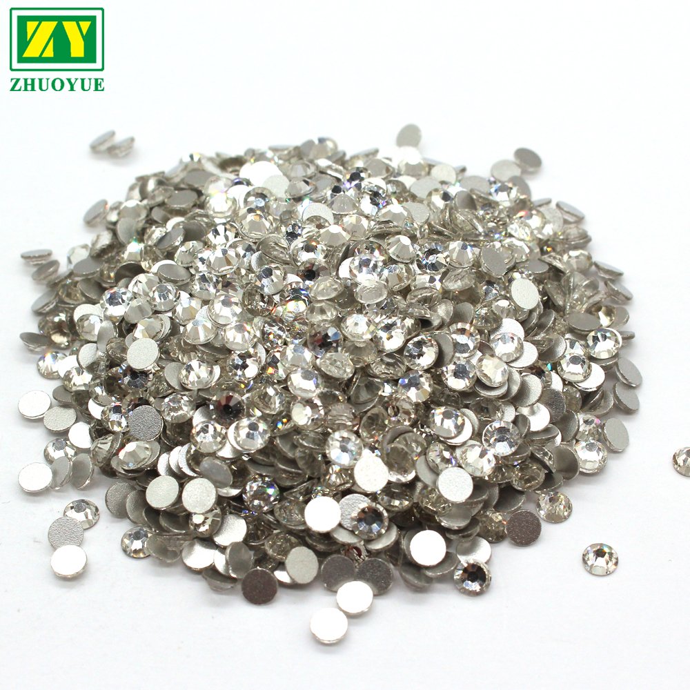 Wholesale high-quality non hot fix Rhinestone flat back rhinestone for Nail Art DIY accessories designer rhinestone transfer