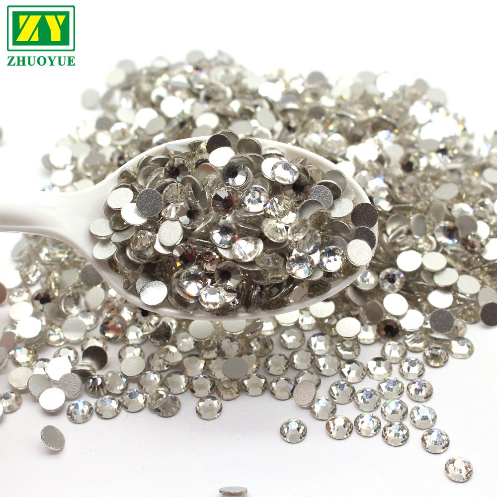 Wholesale high-quality non hot fix Rhinestone flat back rhinestone for Nail Art DIY accessories designer rhinestone transfer