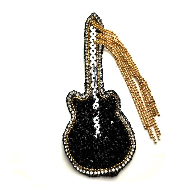Apliques de pedreria oem wholesale Luxury rhinestone bodice applique for dresses custom design pattern sequin patches