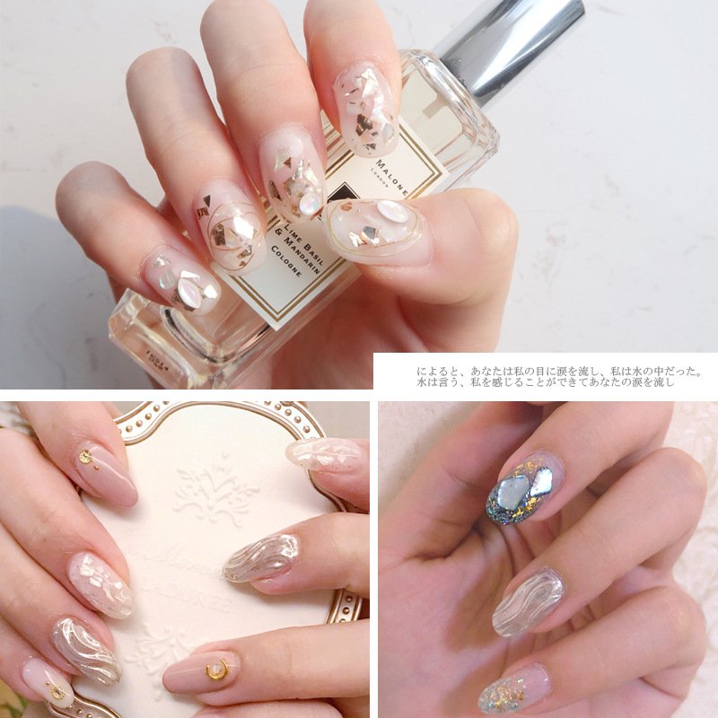 Nail Art Decoration Pearl Rhinestone Box Nail Crystal Stone Manicure Accessories Nail Rhinestone