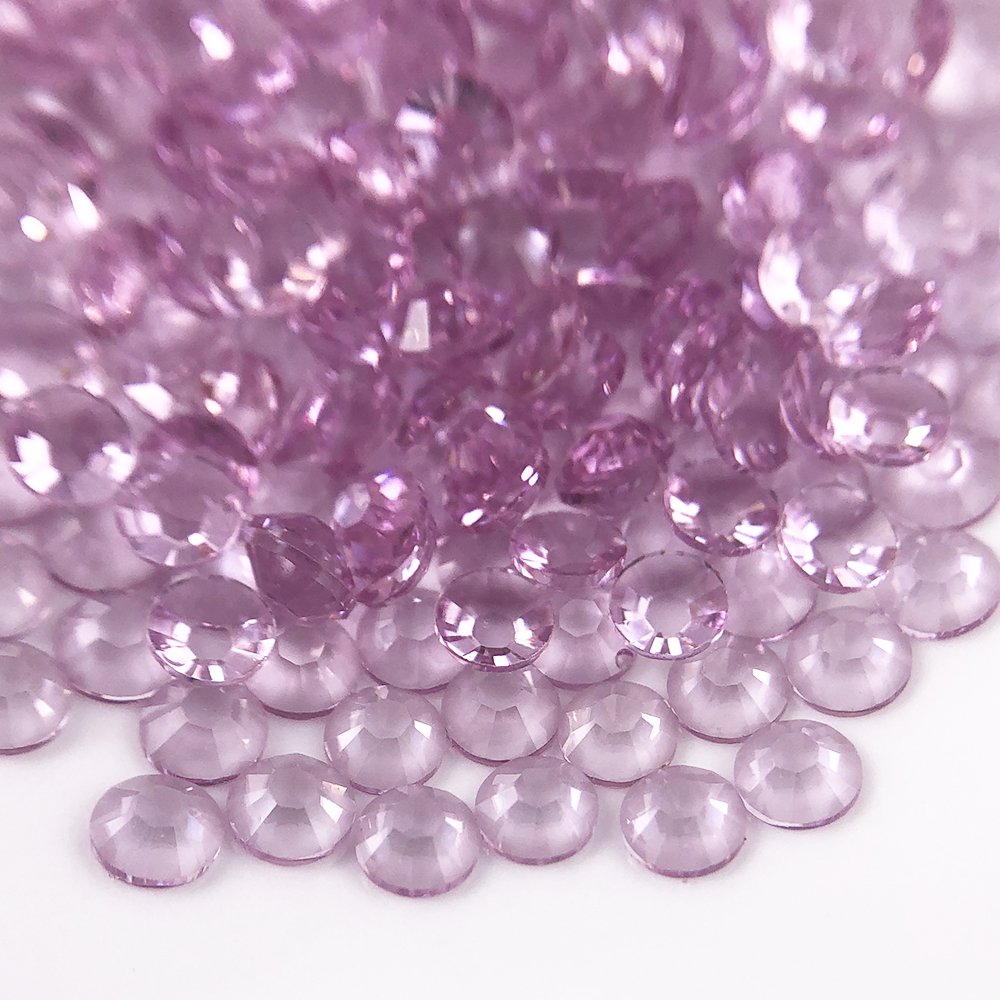 Wholesale Factory cheap price 3mm 4mm 5mm 6mm Transparent Crystal Flatback Resin Stones Transparent Rhinestones For Decoration
