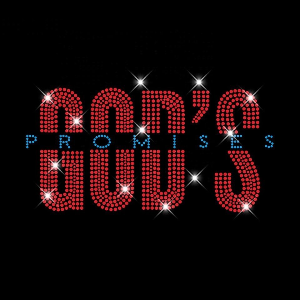 Aprise - Blessed by God Spoiled Designs Rhinestone Iron On Heat Transfer Motif