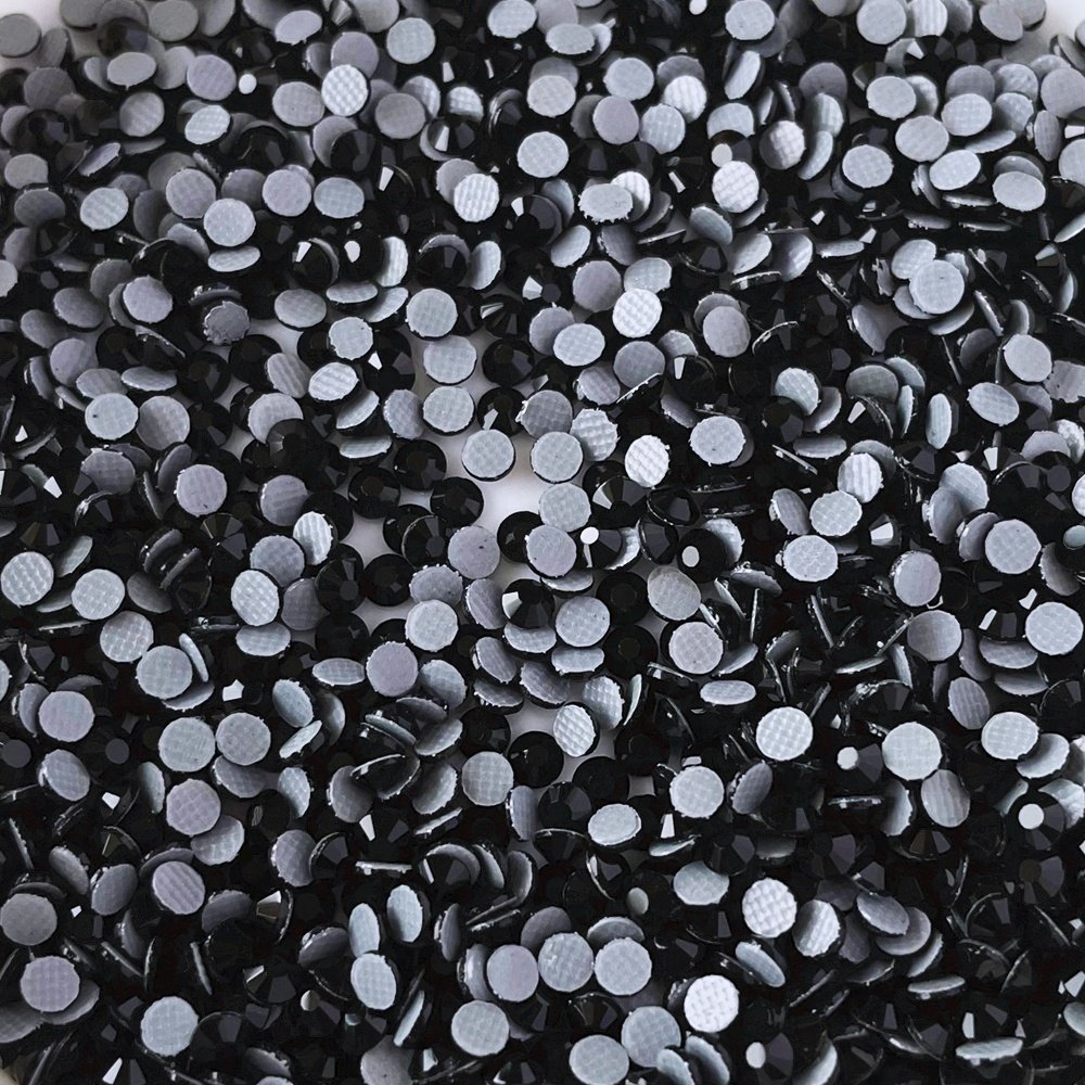 Bulk Packing Crystal Hot fix Glass Flat Back rhinestones Stone Wholesale 1 pound rhinestones for Garment Shoes