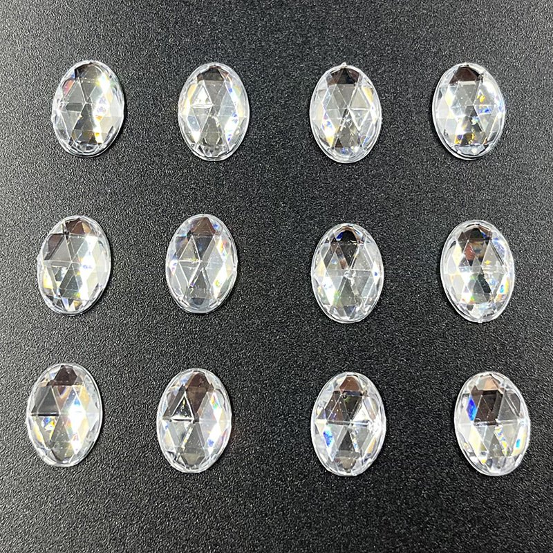 ZSY Rhinestones Acrylic Non-Hotfix Flat Back Rhinestones Nail Art Stones For Strass Decorations Acrylic Gems