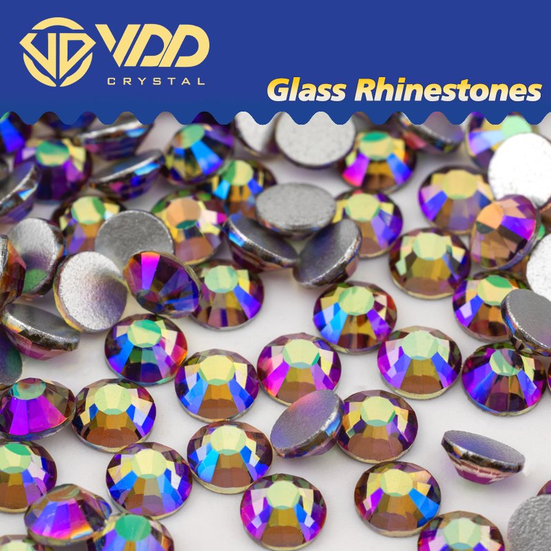 VDD 224 Ghost Dream New Color Non-hotfix Glass Rhinestones Crystal Flatback Strass Glitter Stones For Nail Art DIY Decorations