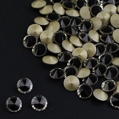 Rainbow AB Color 6mm 8mm RIVOLI CRYSTAL POINTED BACK Rhinestones