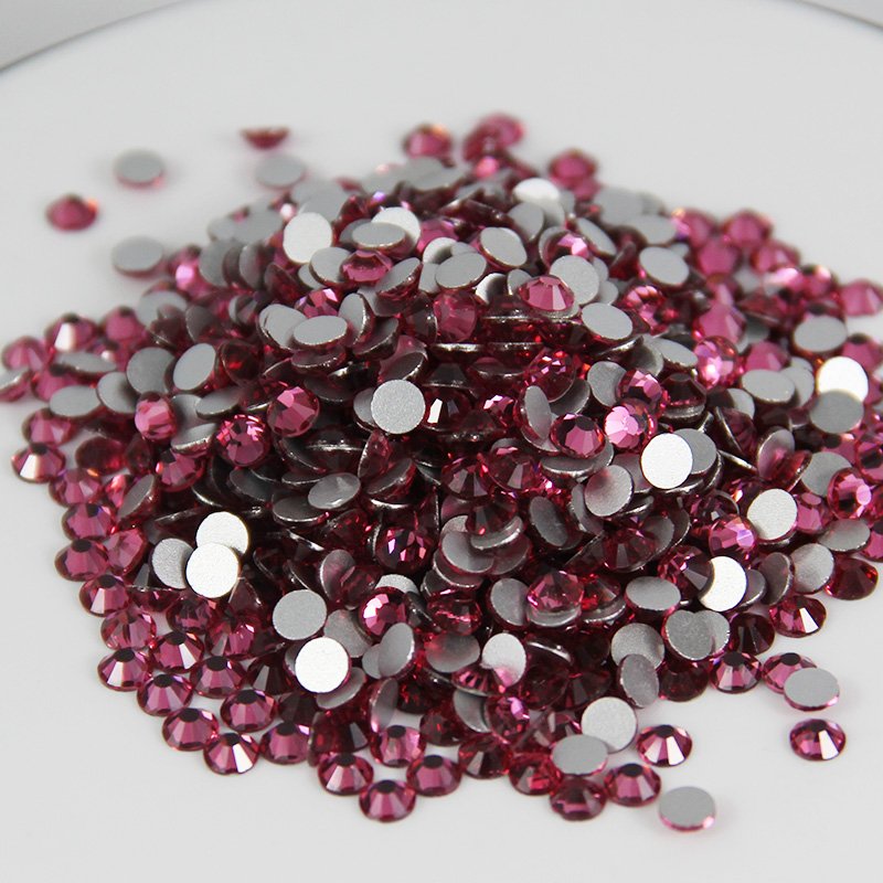 Wholesale Crystal Flatback Rhinestones Not Hot Fix Diamond Stone Flatback Glass Rhinestone