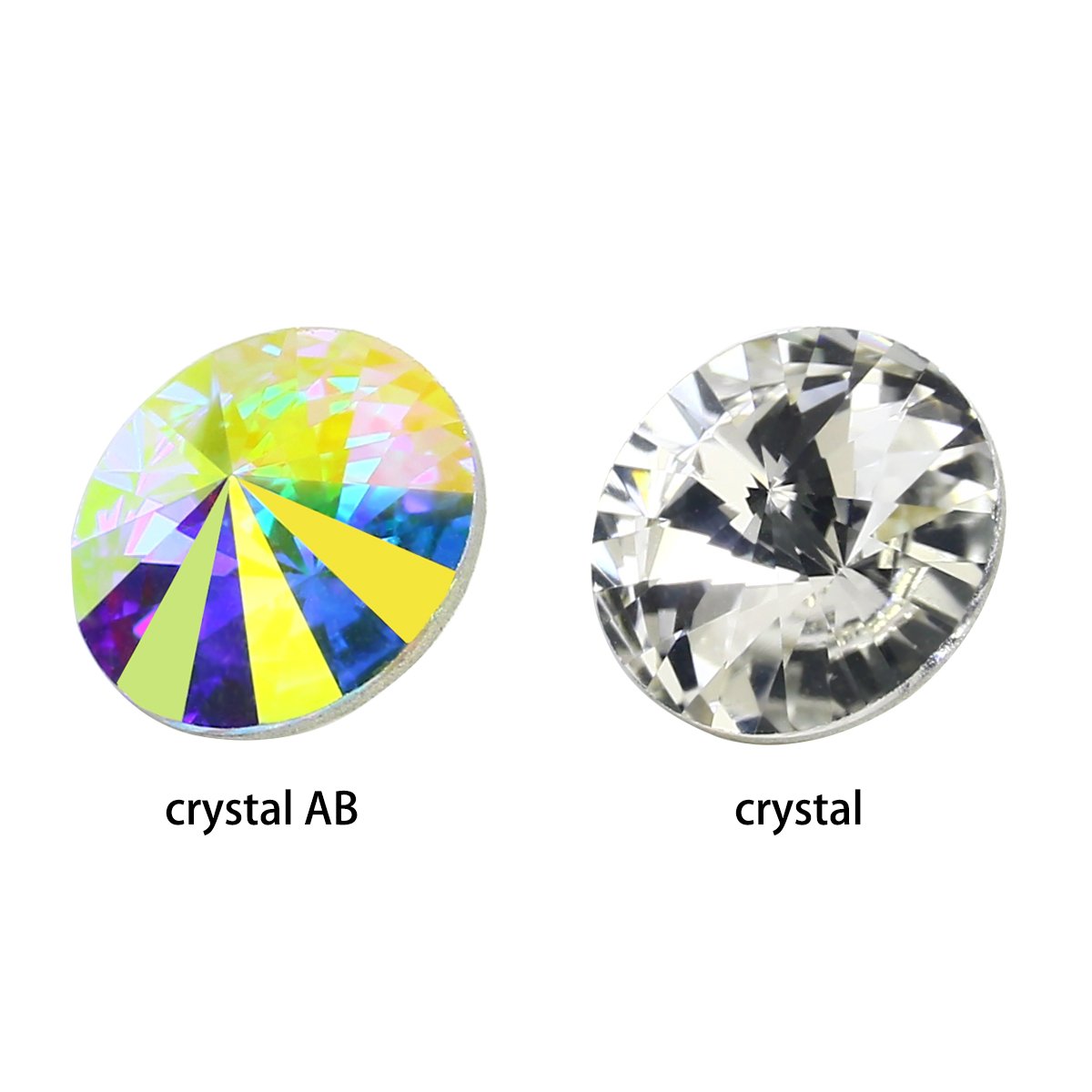 Dongzhou Rivoli rhinestones pointback k9 fancy stone wholesale lead-free crystal stone beads For Jewelry diy accessories