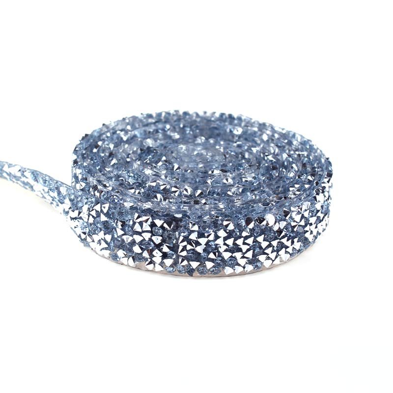 Motif Strass Chain Trim Applicator Ribbon Wholesale Crystal Hot Fix Rhinestone Glass Bag Packaging Paypal Colors High Grade