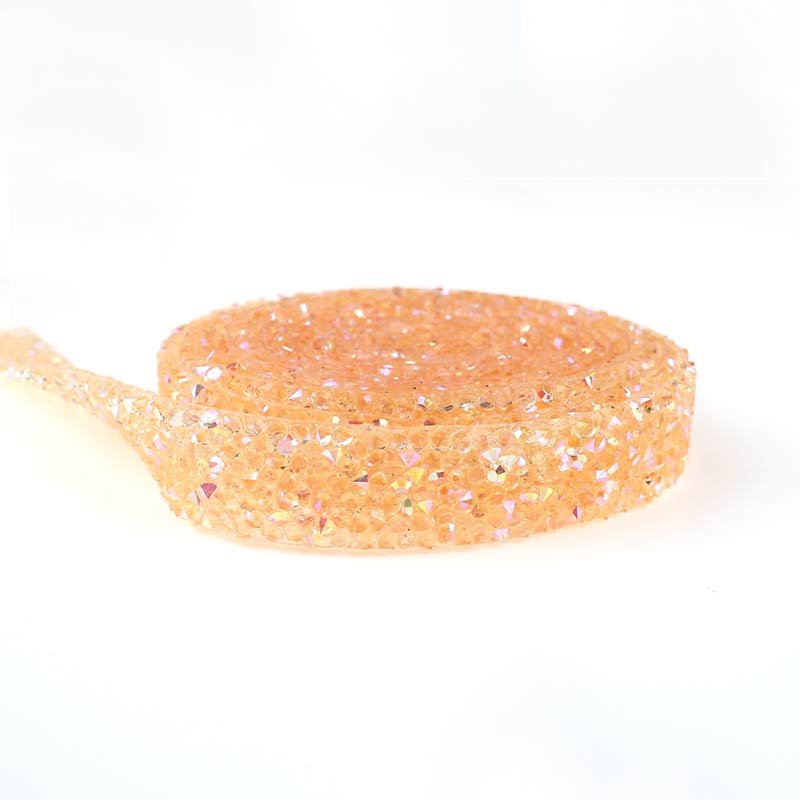 Motif Strass Chain Trim Applicator Ribbon Wholesale Crystal Hot Fix Rhinestone Glass Bag Packaging Paypal Colors High Grade