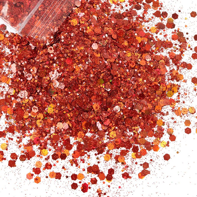 Wholesale 50g Glitter Powder Rhinestones for Custom Tumblers Plastic Bag Packaging Resin Shoes Making Machine Shoes Used 10 Bag