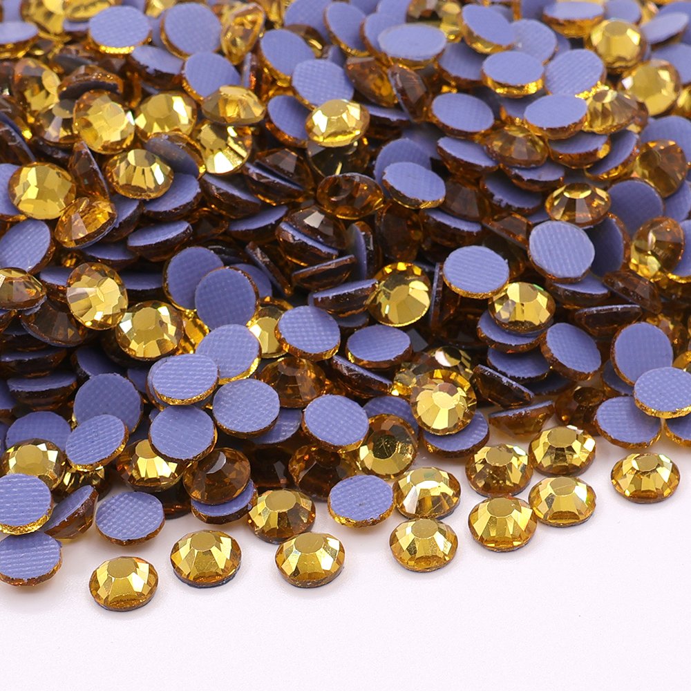 Hot Selling High Quality SS6 1440pcs/bag Hot-fix Flatback Glass Crystal Rhinestones