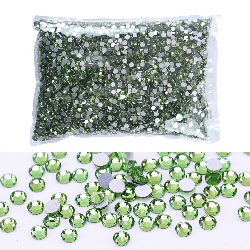 Radiant Shine Luxurious Diamond Rhinestones with Crystal Back Flat Ultimate Brilliance Crystal Rhinestones