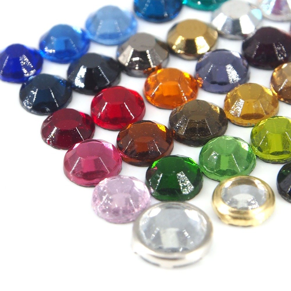 Korean hot fix rhinestone crystal hotfix rhinestone clear color crystal hot fix stone rhinestone For Wedding Dress
