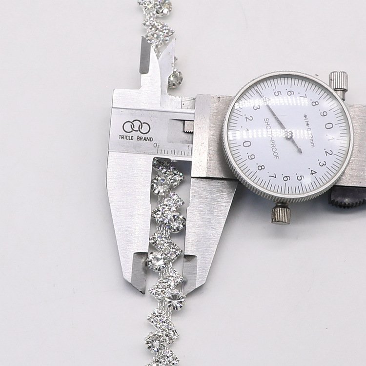 Wholesale Crystal Rhinestone Chain Trimming Bling Crystal Chain For Garments LSRT999