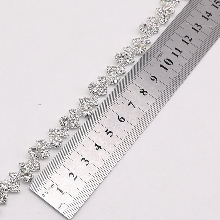 Wholesale Crystal Rhinestone Chain Trimming Bling Crystal Chain For Garments LSRT999