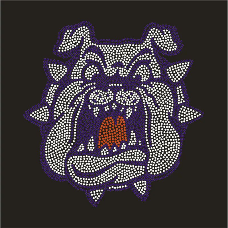 Professional Customization Rhinestone Transfers Free Pattern Design Iron On Rhinestone Stickers