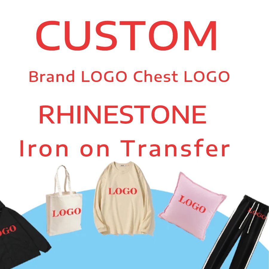Professional Customization Rhinestone Transfers Free Pattern Design Iron On Rhinestone Stickers