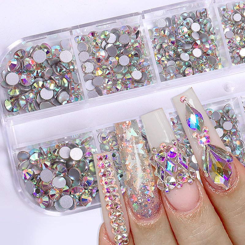Hot Sell Fancy Craft Crystal Fancy Nail Rhinestone Ss20 Nail Stones Crystal Rhinestones