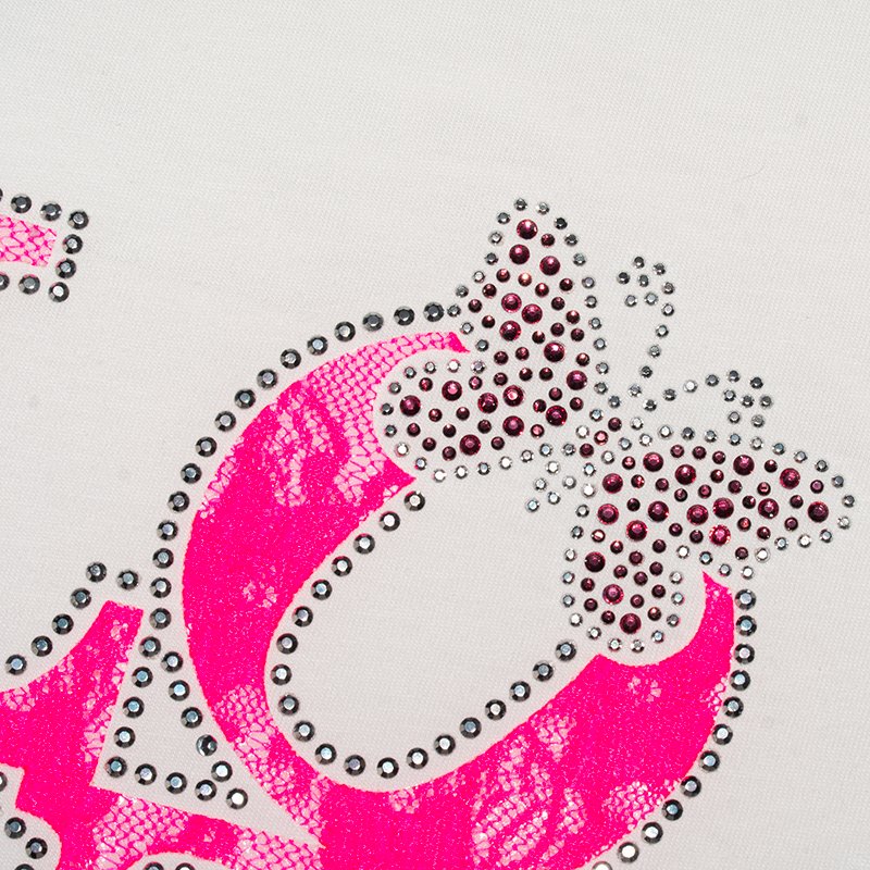 EYD Custom Embroidery Patch Iron On Patches For Cloth Lace Blouse Rhinestones T Shirt Heat Transfer Stickers