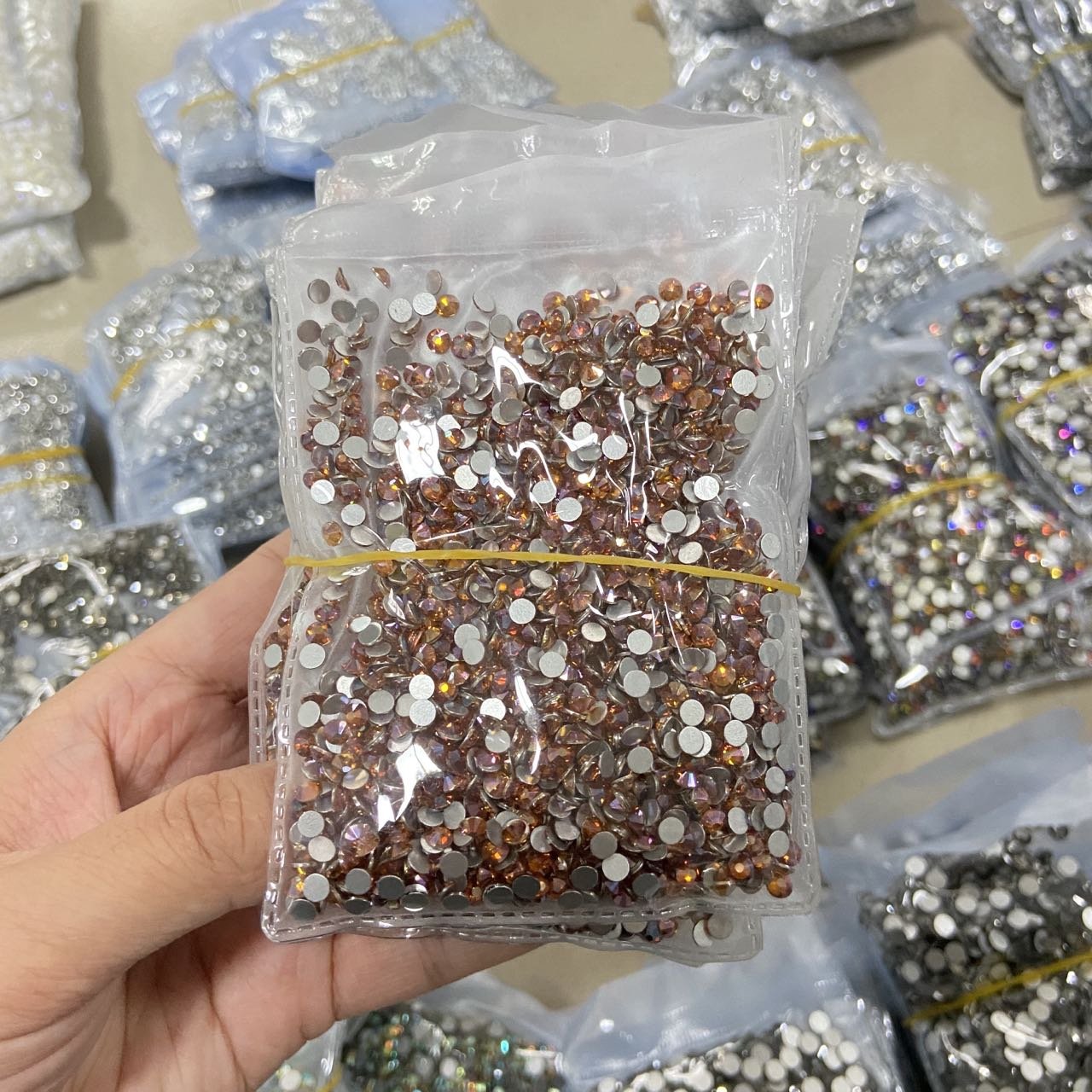 WHATSTONE Deep Siam SS3-SS50 Crystal Flatback Stone Non Hotfix Glass Rhinestones For Jewelry Decorative