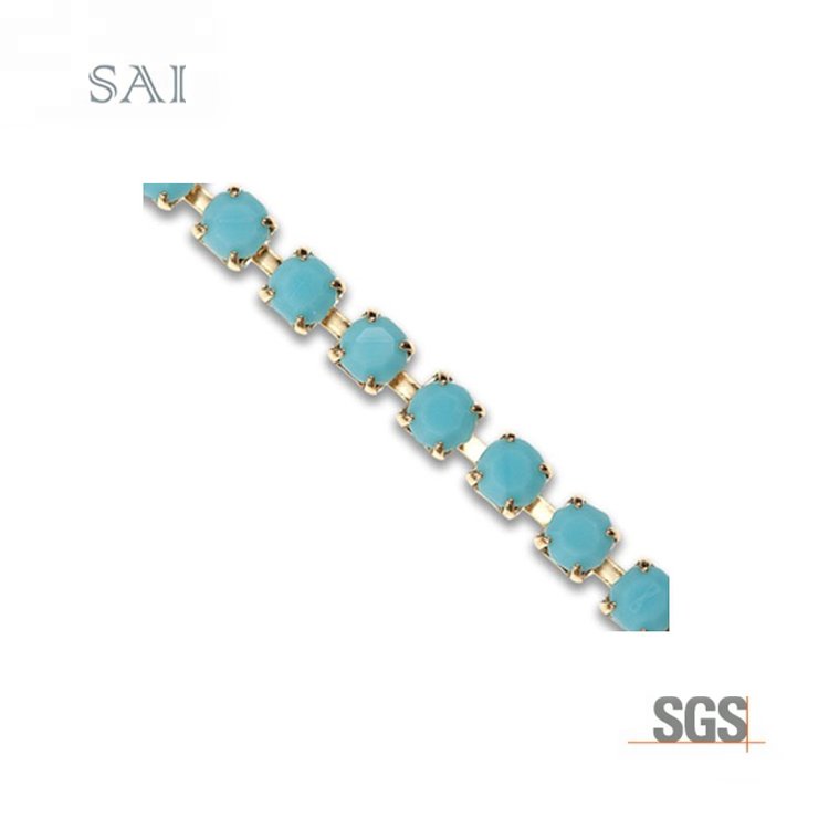 Chain Style Rhinestone Hot Sale New Crystal Green Bag and Shoes for Wedding Horse Shoes Decor Pearl Flat Shoes Bride Chain Shape