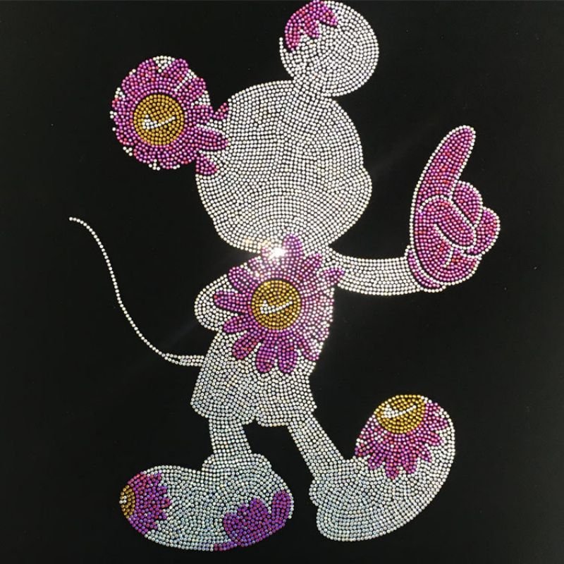 Wholesale Custom Your Own Rhinestone Designs Low Minimum Multi Color Rhinestone Transfers For Hoodies Tank Tops T Shirts Hat