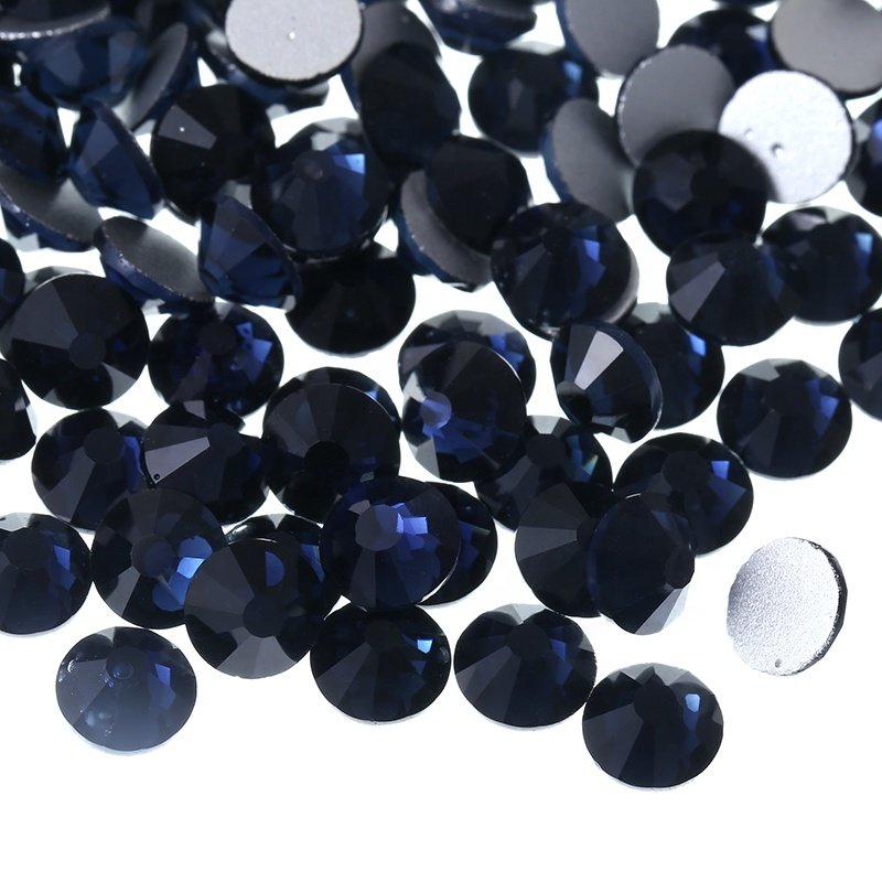 High quality glass rhinestones wholesale non hotfix Crystal AB Glass Rhinestones for tumblers
