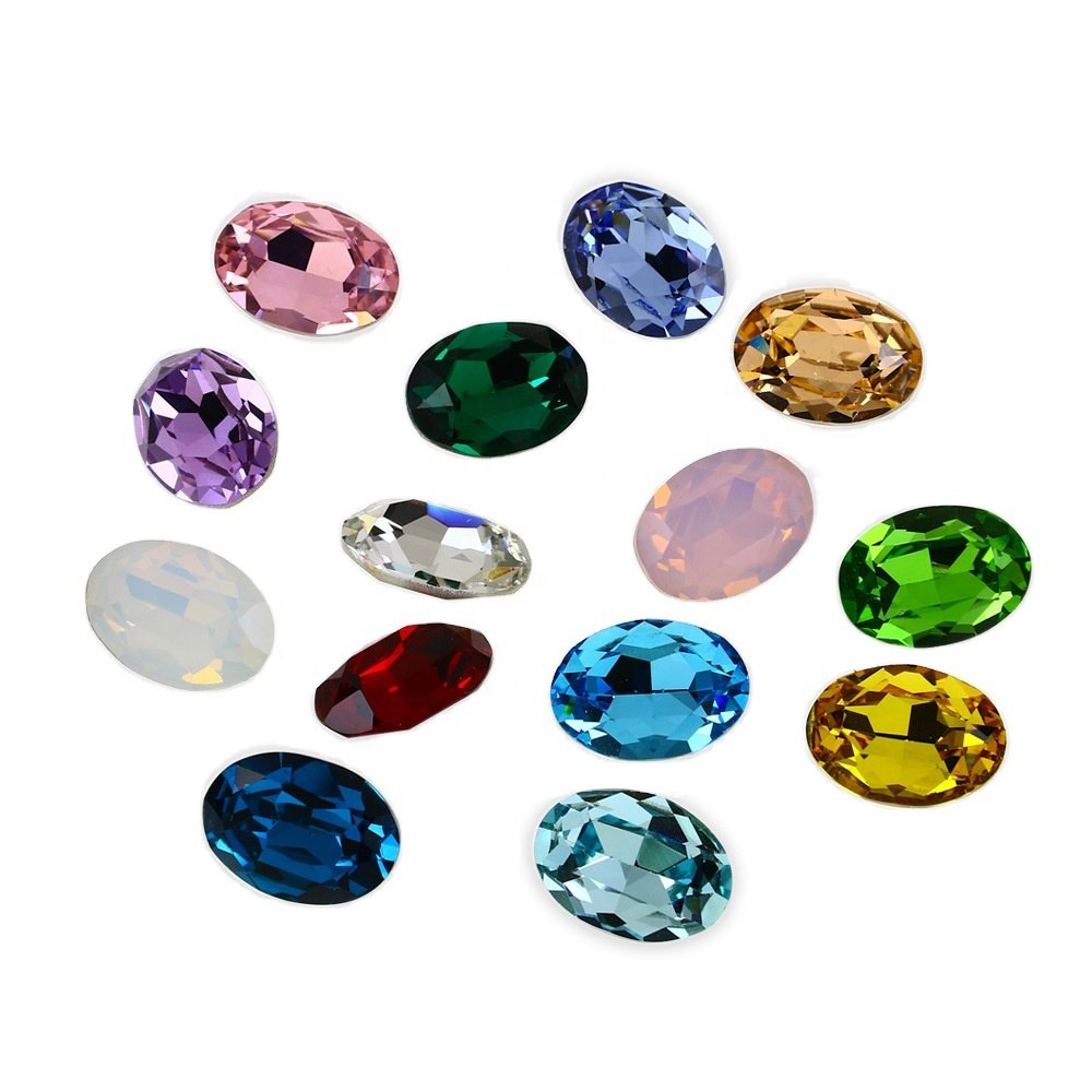 Wholesale Round Shape satellite Rhinestone With Claws foil point back Diamond Sew On Glass Stones For garment accessories