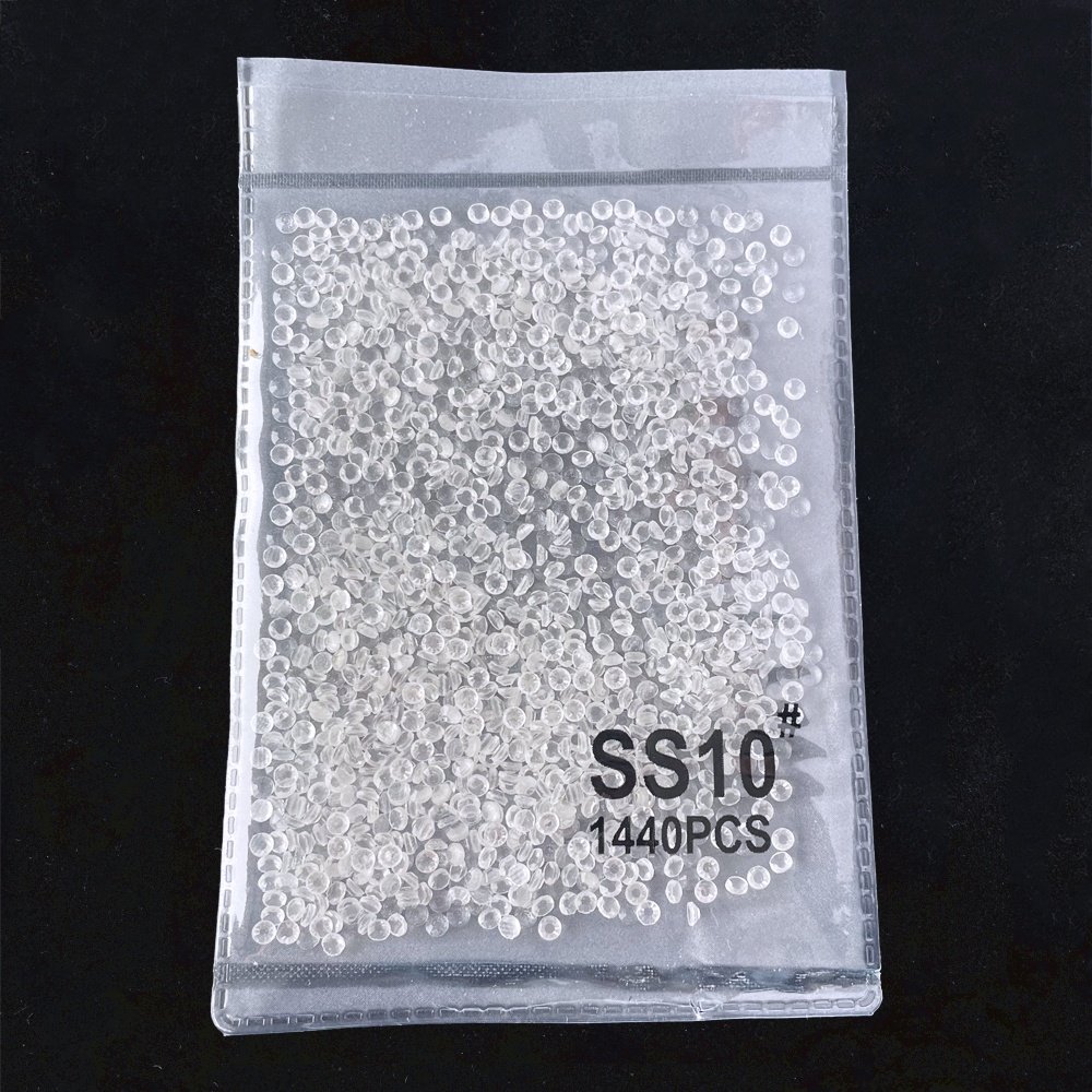 Yantuo Wholesales Flatback Rhinestones Not Hot Fix Bulk SS10 AA for Nail Art Decorations Garments Shoes Bags More