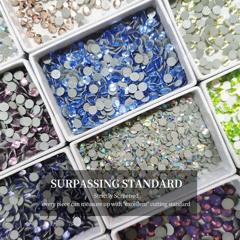 Preciosa Viva12 High Quality Crystal Hot fix Rhinestone 10 Gross Pack