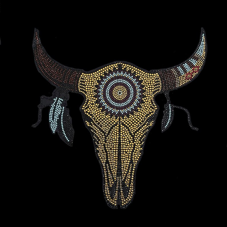 custom wholesale bling transfer hot fix Iron on patches buffalo bills rhinestone transfers