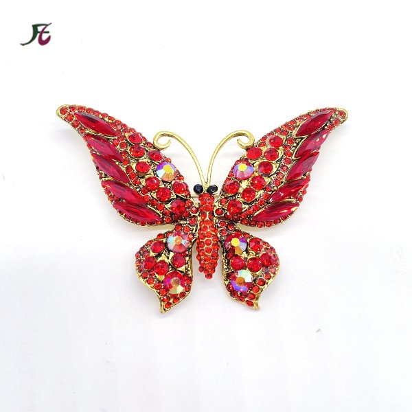 Elegant Butterfly Rhinestone Shoe Charm Fashion Rhinestone Shoe Buckles Shoe Clips for Wedding Party Decoration