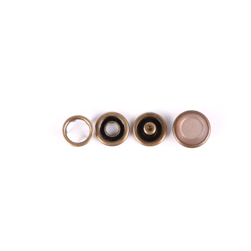 New Fashion High Quality Rhinestone Embellishments Custom Clothing Metal Snap Button