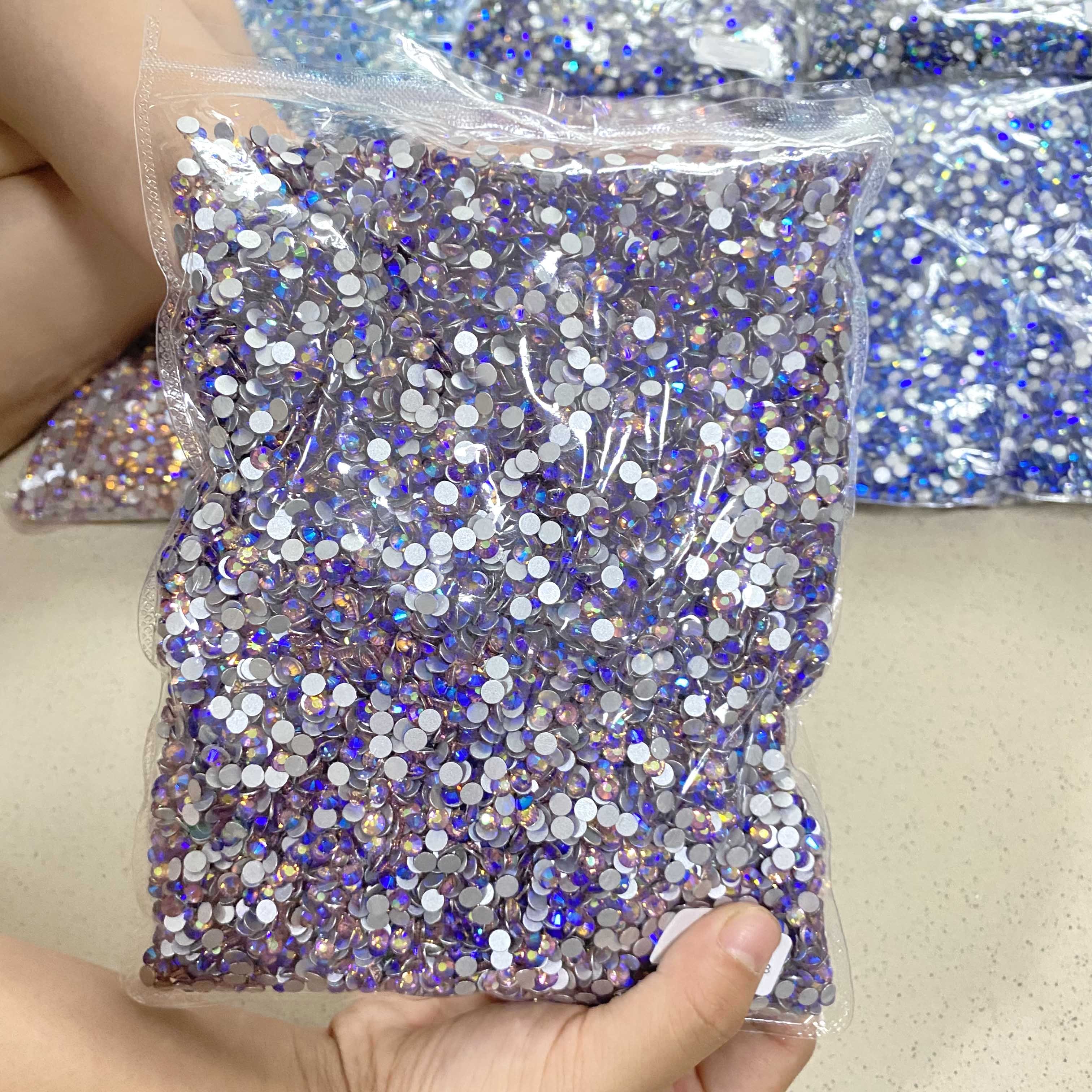 WhatstoneSS3-SS 50 Non Hot-Fix Strass Diamond Glass Rhinestone For 3D Flatback Nail Strass Art