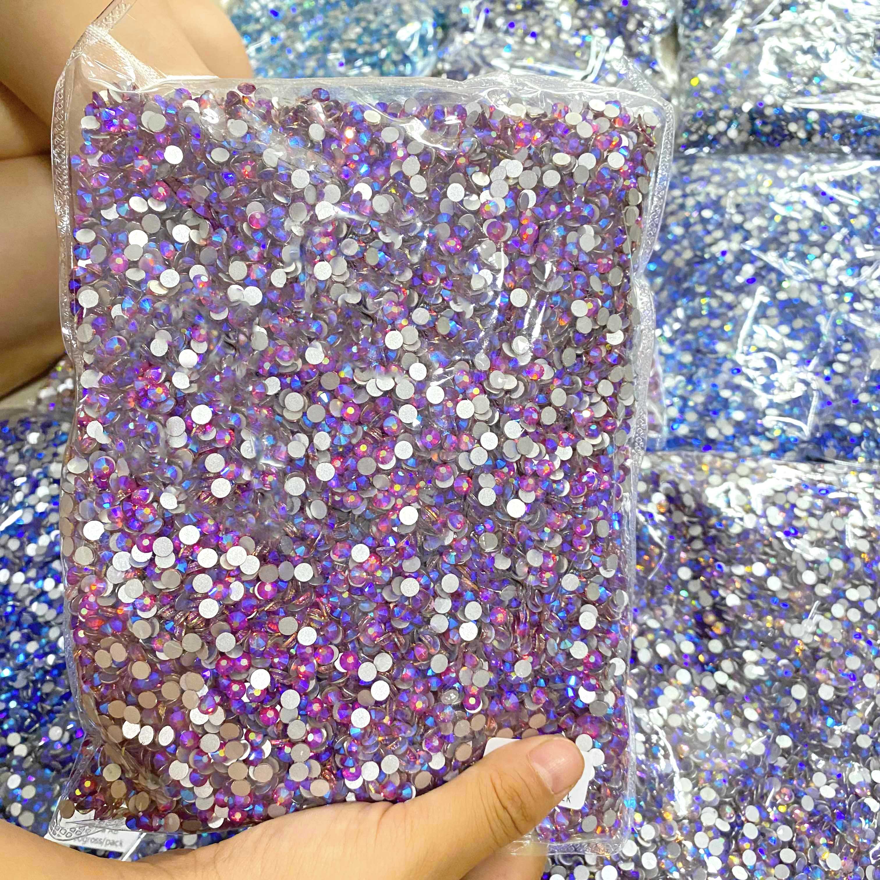 WhatstoneSS3-SS 50 Non Hot-Fix Strass Diamond Glass Rhinestone For 3D Flatback Nail Strass Art