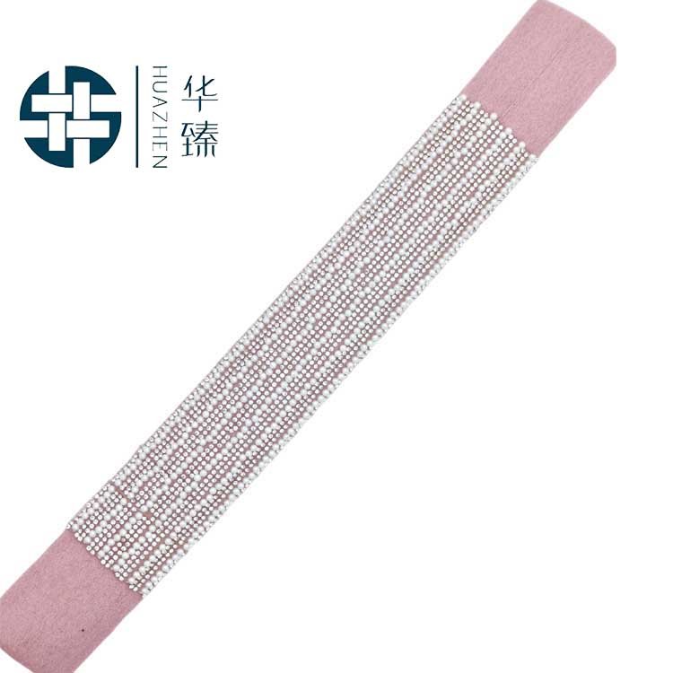 Factory Direct Sales Flat Nail With Rhinestone Webbing Hotfix Trend Sandal Webbing