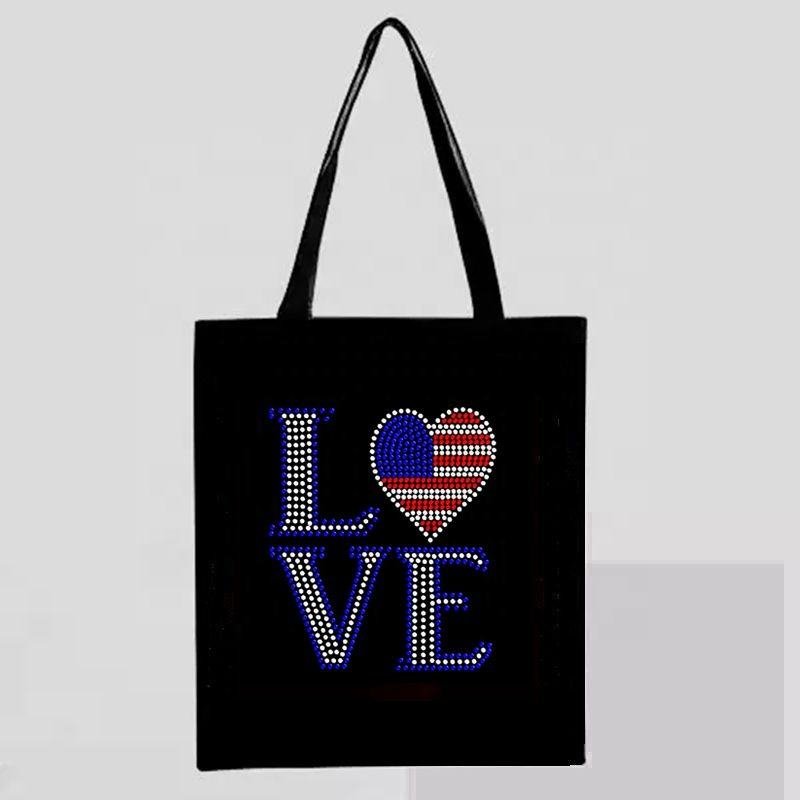 Wholesale Customization Hot Fix Rhinestone Transfer Motif Iron On Rhinestone With custom logo