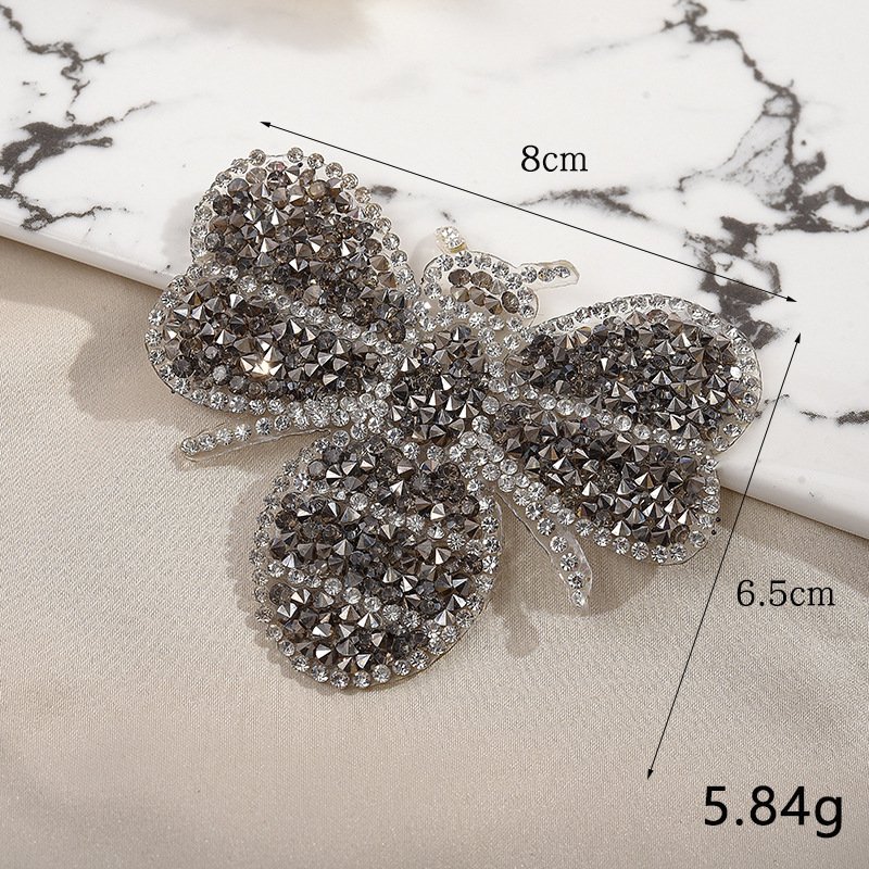 Bee Patches Luxury Hox Fix Rhinestone Heat Patches Iron on Cute Animals Designer Beaded Bling Colorful DIY Bee Patches for Kids