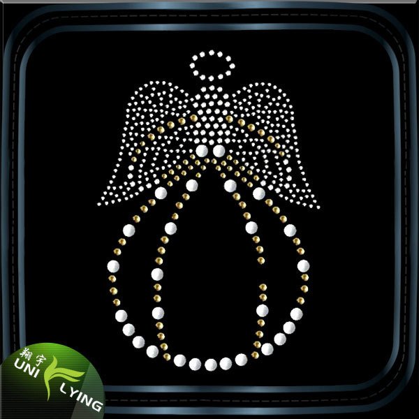 Custom Hot Fix Rhinestone T Shirt Transfers Iron On Designs