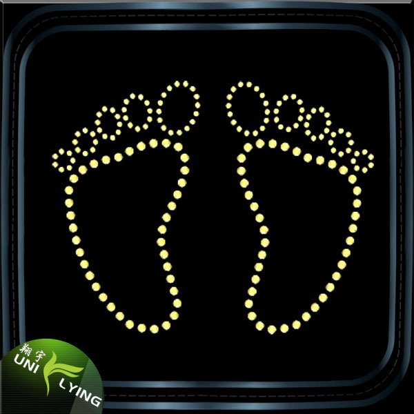 Custom Hot Fix Rhinestone T Shirt Transfers Iron On Designs