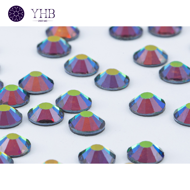 Manufacturer YHB Wholesale Rhinestone Diamonds For Mardi Gras Dress Decoration