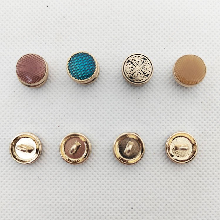 Rhinestone Buttons Flower Drop Crystal Pearl Cover Button For Clothing Or Shoes Button
